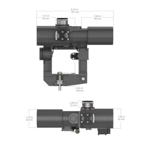 VictOptics Red Dot for AK / SVD