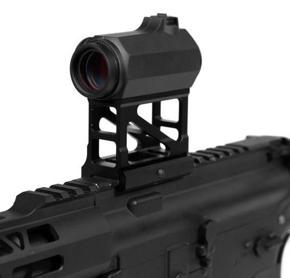 Novritsch High Riser Mount for Red Dot V3 / MAVERICK - Black