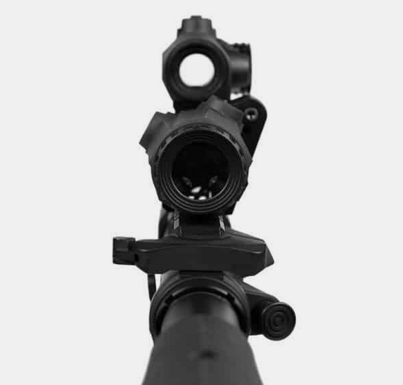 Novritsch High Flip-Up Mount for 30mm Magnifier - Black
