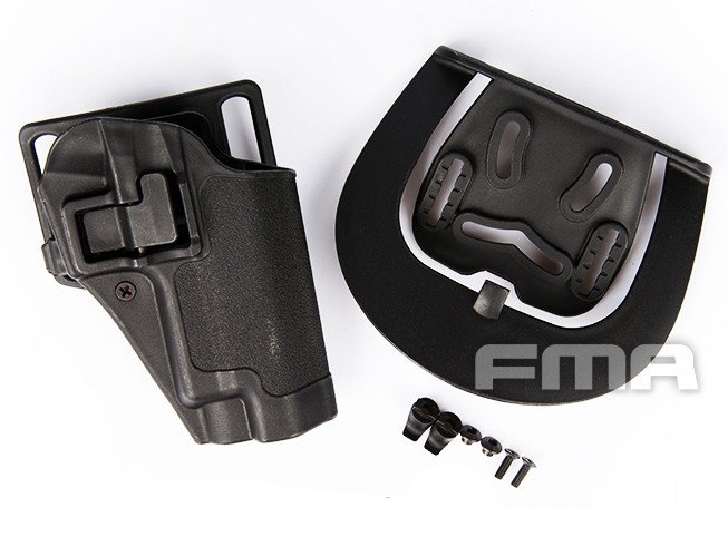 FMA CQC Serpa Belt Holster (SIG Sauer P226, P228), Right Hand - Black