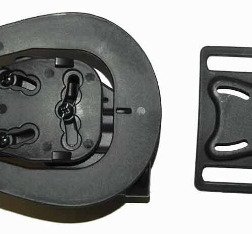 FMA CQC Serpa Belt Holster (USP, CZ-P09), Right Hand - Black