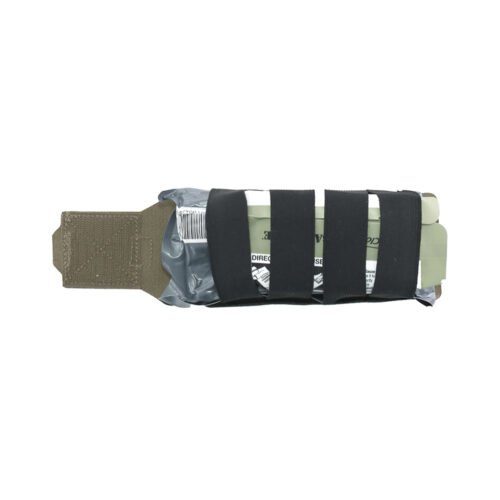 WAS Small Horizontal IFAK Medic Pouch Laser-Cut - Ranger Green