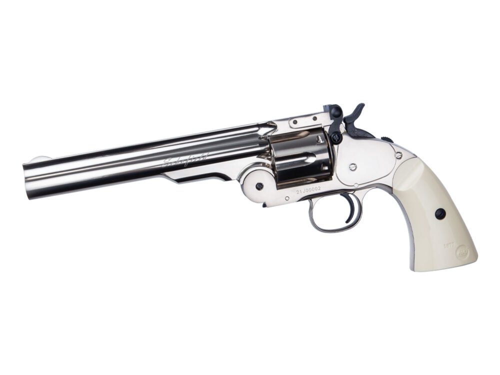 ASG Schofield 6" Gas Revolver - Silver / Ivory