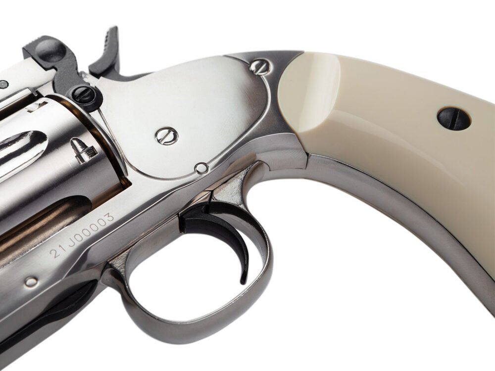 ASG Schofield 6" Gas Revolver - Silver / Ivory