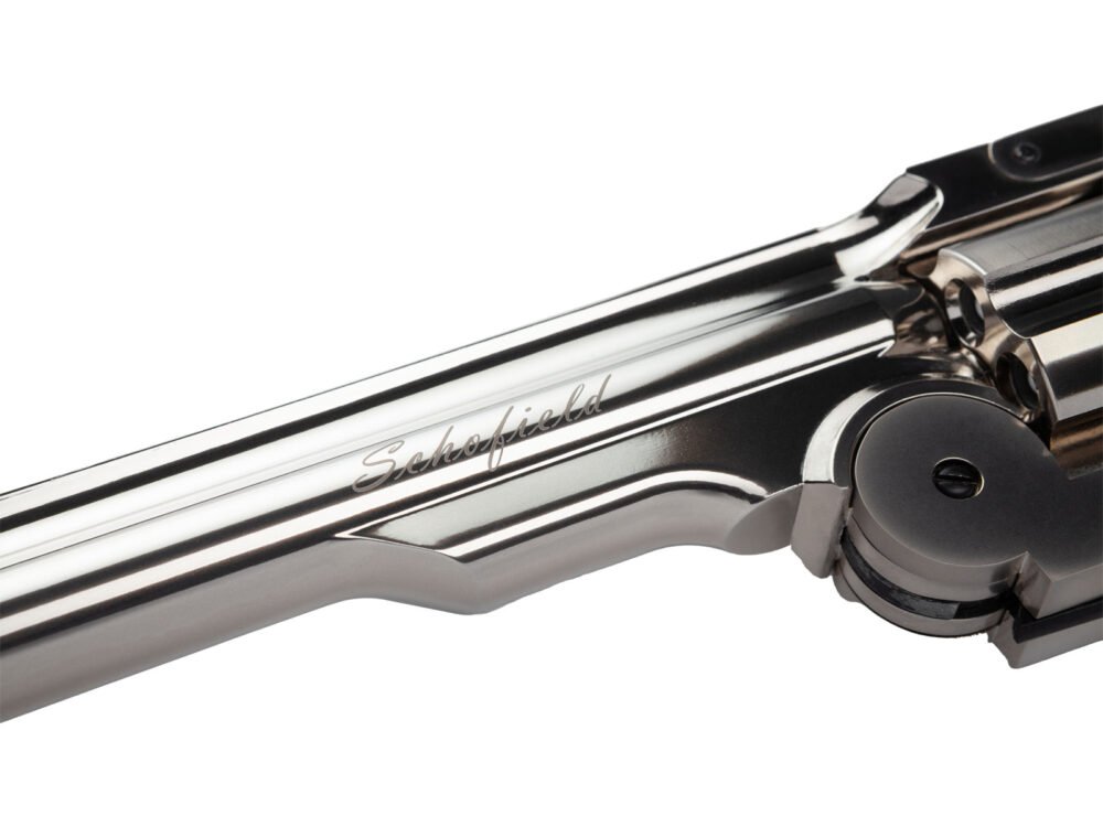 ASG Schofield 6" Gas Revolver - Silver / Ivory