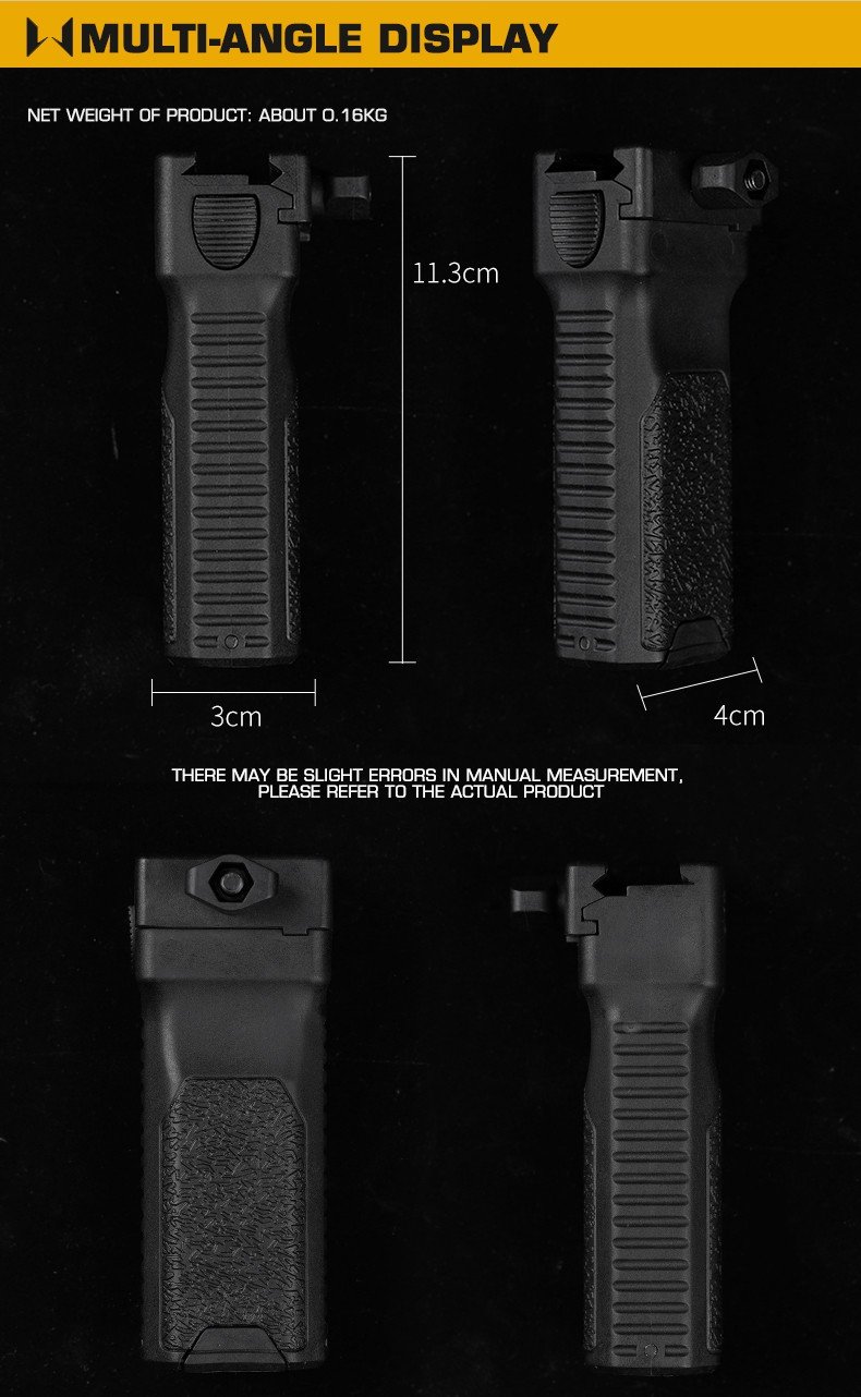 Telescopic Grip with integrated Bipod WST 2.0 - Tan