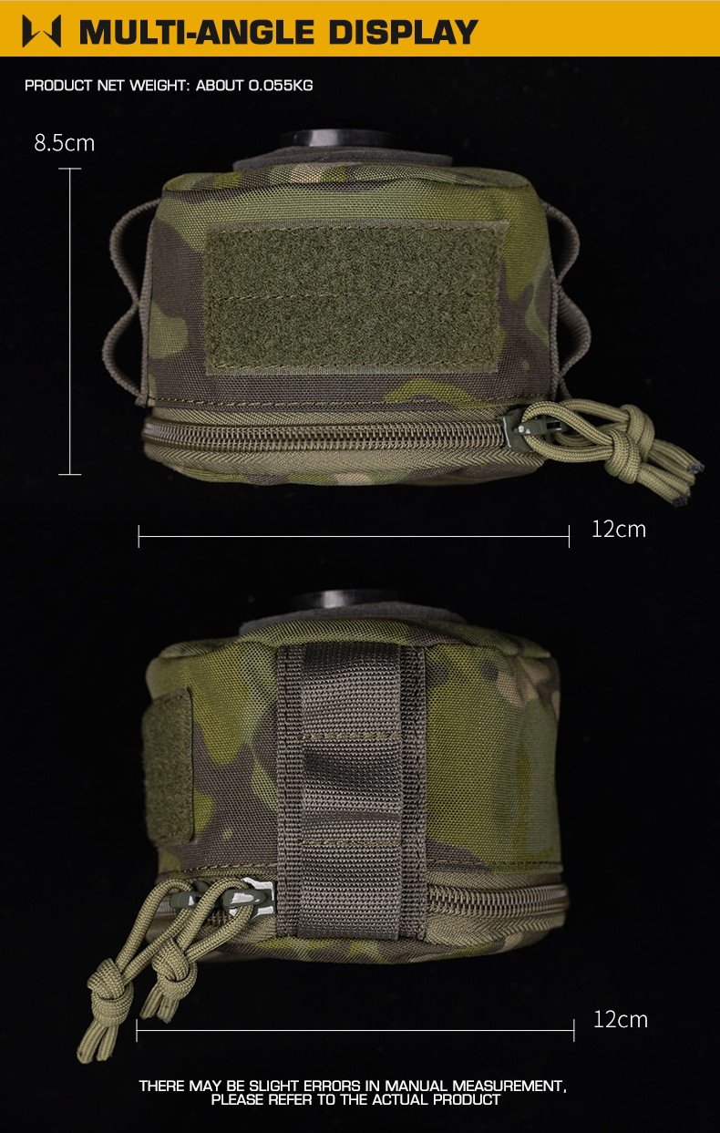 Small cover for Gas cartridge and HPA tank - Ranger Green