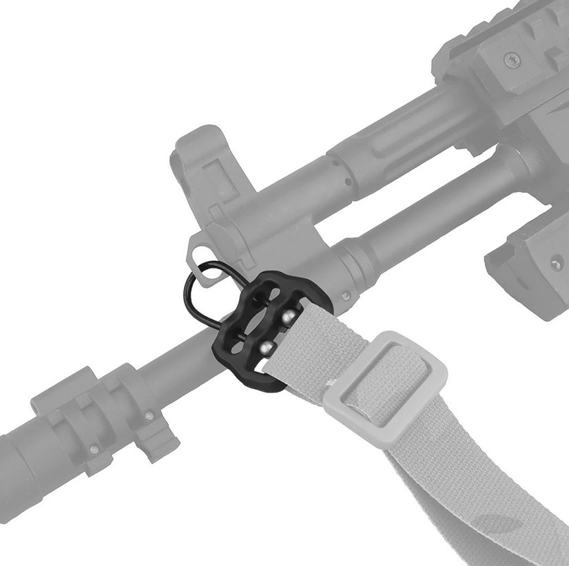 Quick-release buckle for AK and other weapons
