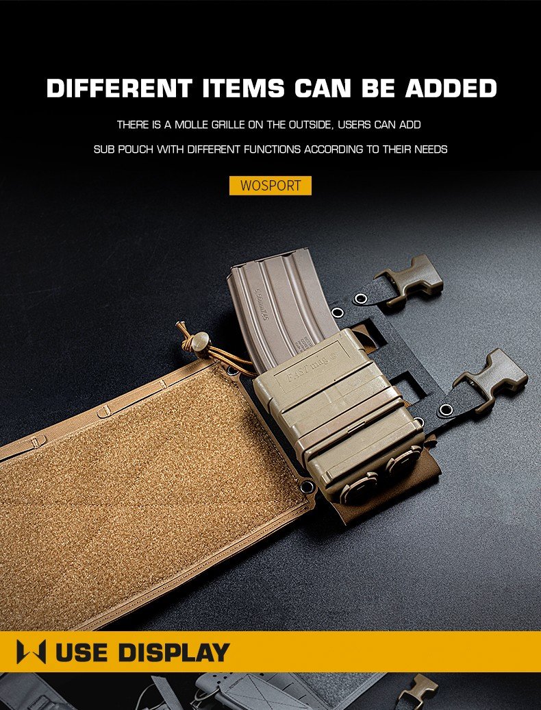 WST MK4 Chest Rig Expansion Chassis II - Coyote