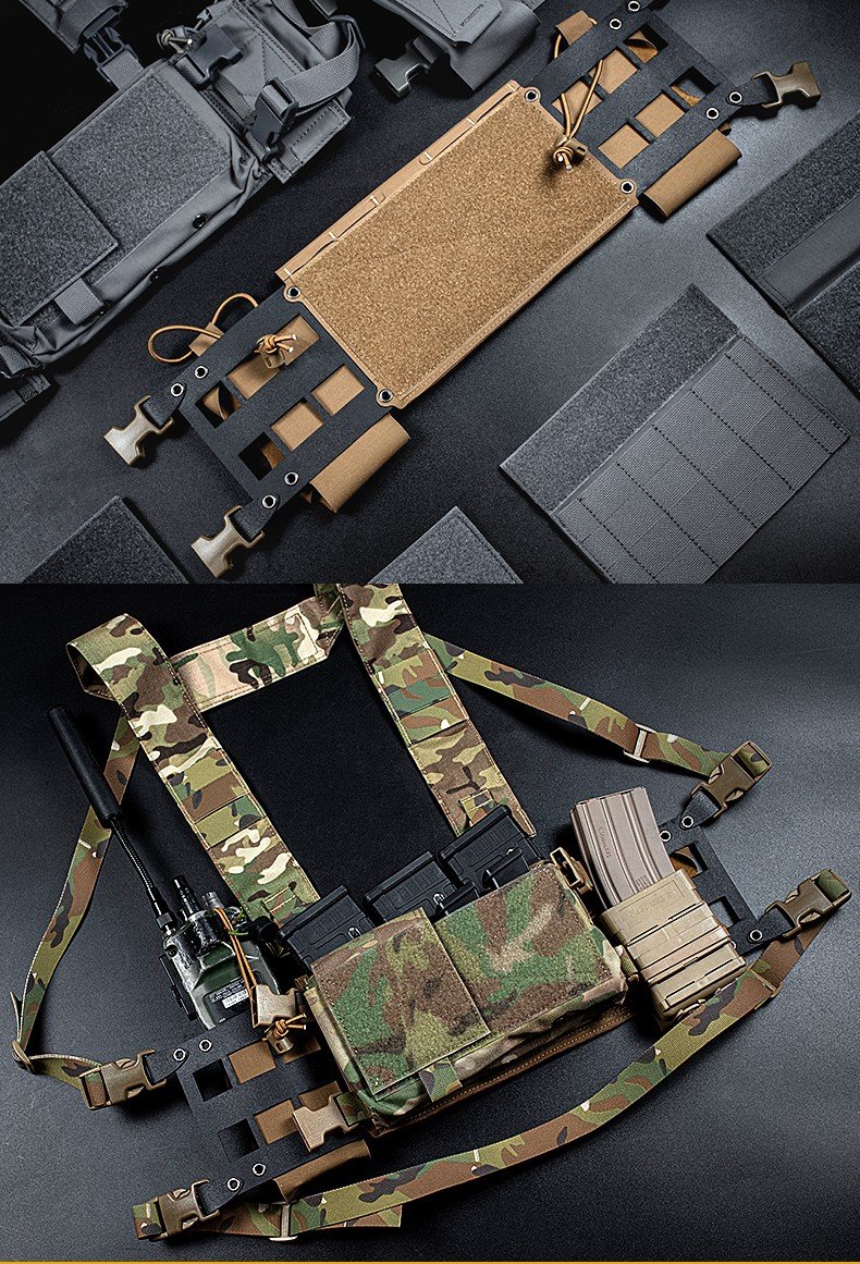 WST MK4 Chest Rig Expansion Chassis II - Coyote