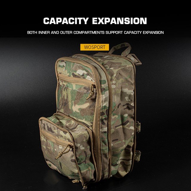 54070 Tactical backpack WST Flat Pack 2.0 - Coyote