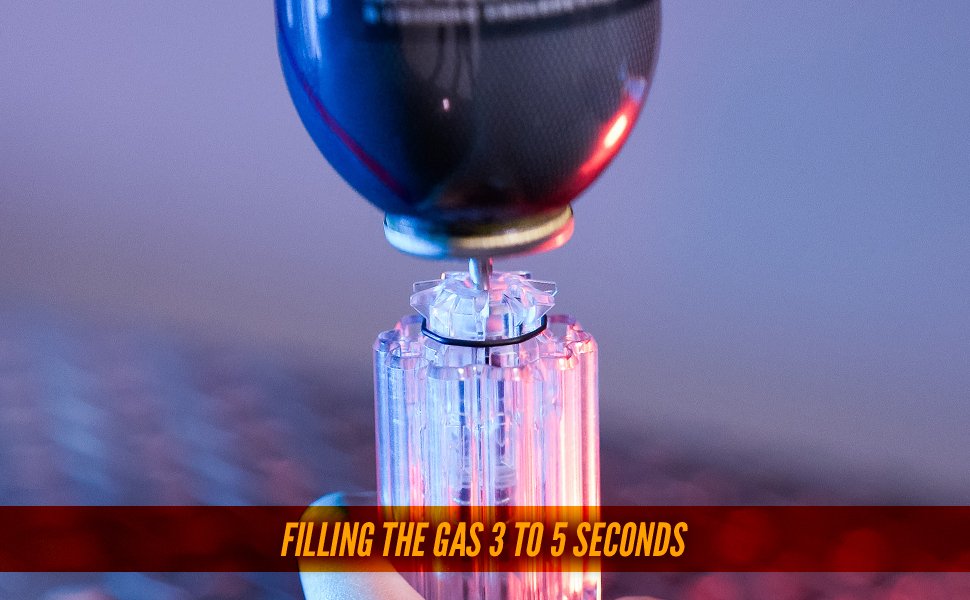 AceTech AceHive 40mm Gas Grenade, 80 BBs - Transparent