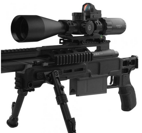 Novritsch SSG10 Magazine Holder - Grey