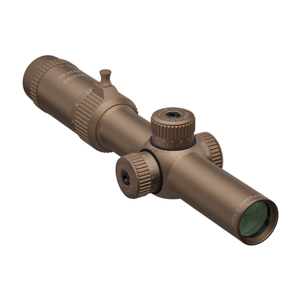 LPVO Riflescope FORESTER 1-5x24 SFP Gen2 - Tan (FDE)