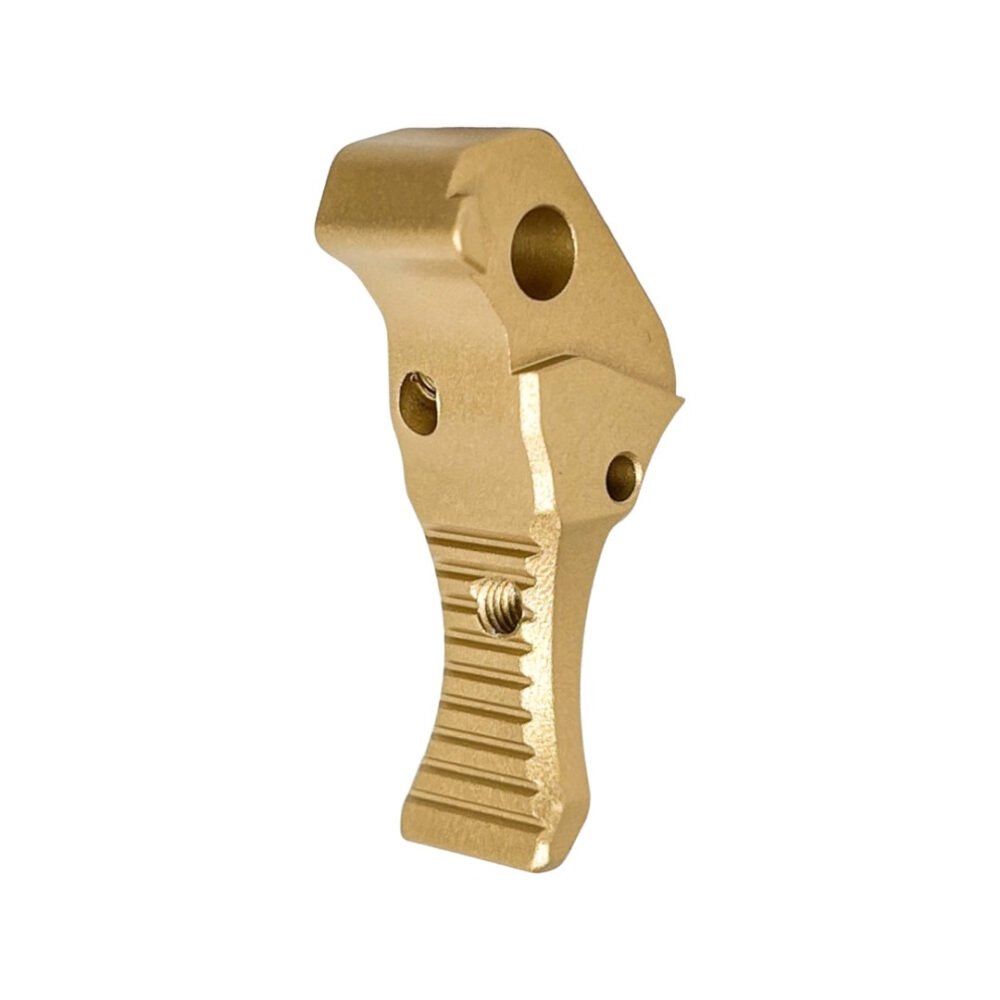 CNC Adjustable Aluminum Trigger CTM FUKU-2 for AAP-01 - Gold