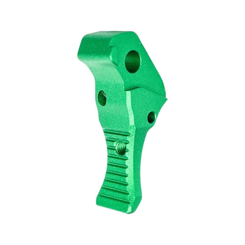CNC Adjustable Aluminum Trigger CTM FUKU-2 for AAP-01 - Green