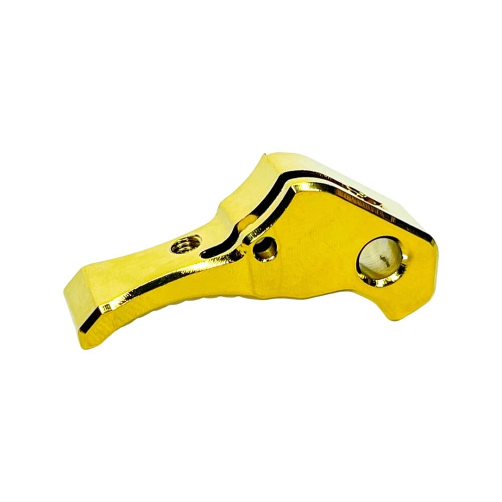 CNC Adjustable Aluminum Trigger CTM FUKU-2 for AAP-01 - Gold (Electroplated)