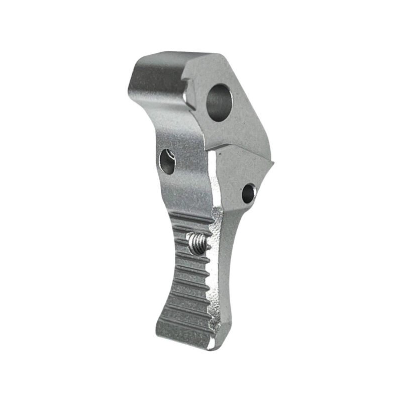 CNC Adjustable Aluminum Trigger CTM FUKU-2 for AAP-01 - Silver
