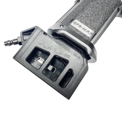 Hi-Capa HPA M4 Magazine FUKU-2 Adapter - Blue/Silver