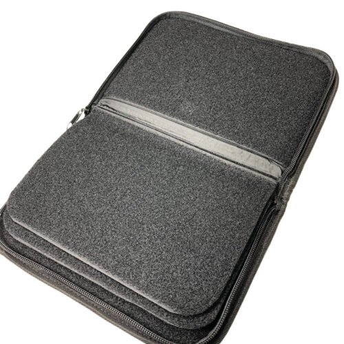 ANAREUS VELCRO Patch Organiser, Small (17x24x3.5 cm) - Black