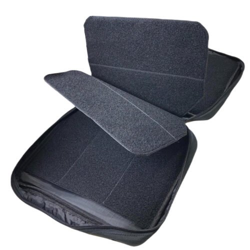 ANAREUS VELCRO Patch Organiser, Large (26x30x6 cm) - Black