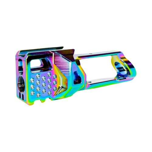 FUKU-2 CNC UPPER Compensator - Chameleon (Electroplated)