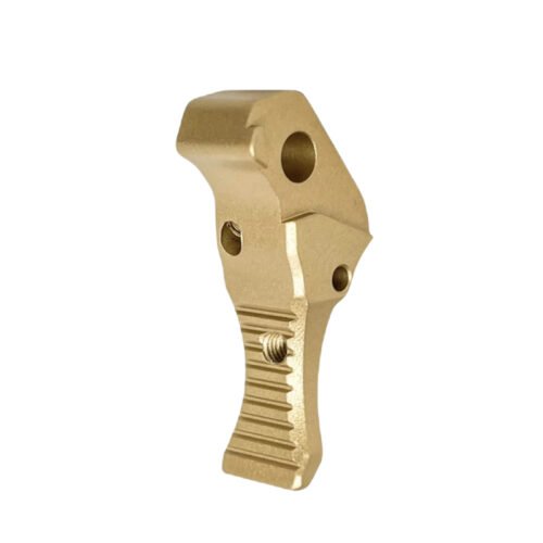 CNC Adjustable Aluminum Trigger CTM FUKU-2 for AAP-01 - Gold (matte)