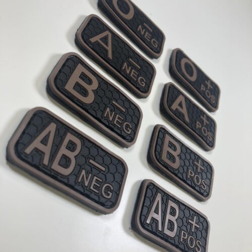 Blood patch B POS - TYPE C - black/brown