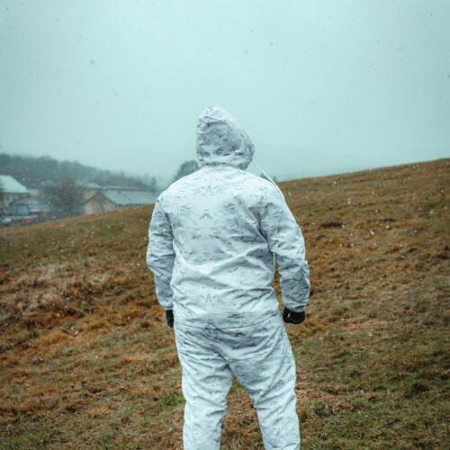 Winter camouflage waterproof coverall Gen. 2 - set