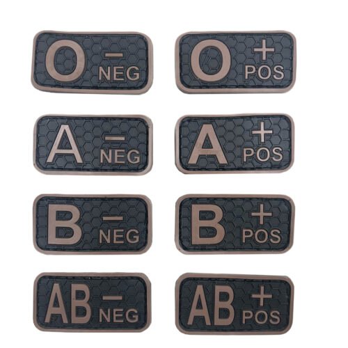 Blood patch 0 NEG - TYPE C - black/brown