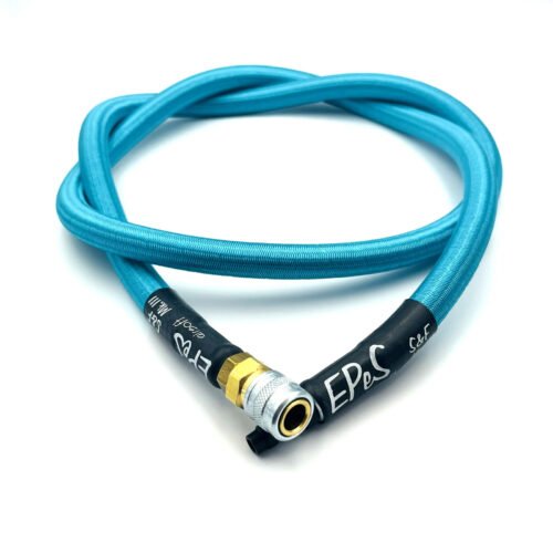 EPeS HPA S a F Braided Hose, 115cm, QD Foster - Ocean blue