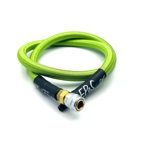 55664 EPeS HPA S a F Braided Hose, 80cm, QD Foster - Fresh Green