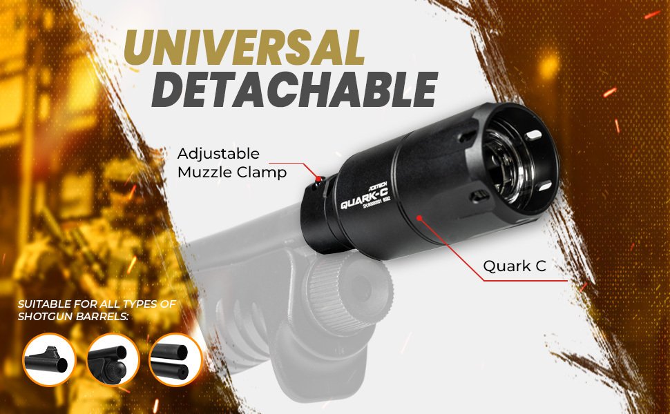 AceTech QUARK C (BLASTER) Shotgun Tracer Unit - Black