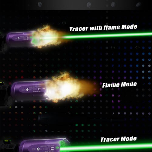 AceTech BLASTER C Tracer Unit with Muzzle Flame - Red