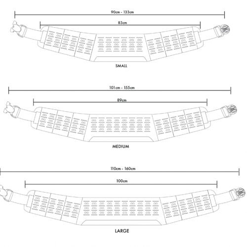 Novritsch BATTLEBELT 3.0 with 3D Leaves - Amber