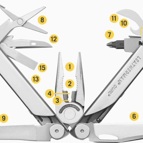 Leatherman Multitool CURL(R) - Silver