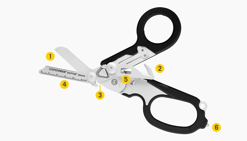 Leatherman trauma Shears RAPTOR(R) RESCUE - Black