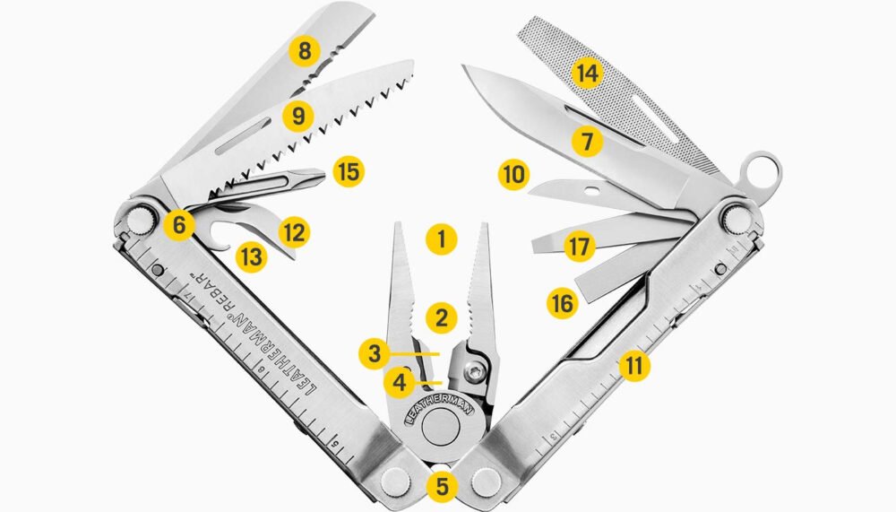 Leatherman multitool Rebar(R) - Silver