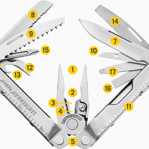 Leatherman multitool Rebar(R) - Silver