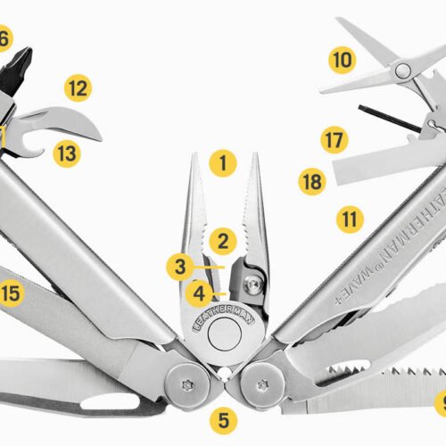Leatherman multitool WAVE(R) plus  - Silver