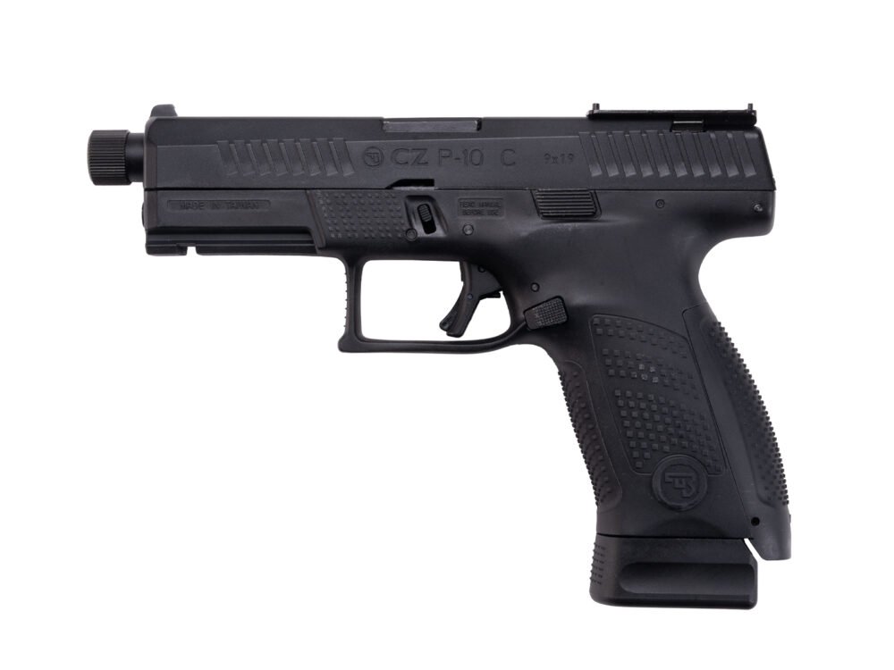 ASG CZ P-10C OR-OT CO2 Blowback, metal slide - Black