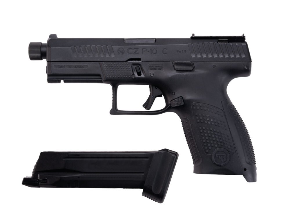 ASG CZ P-10C OR-OT CO2 Blowback, metal slide - Black