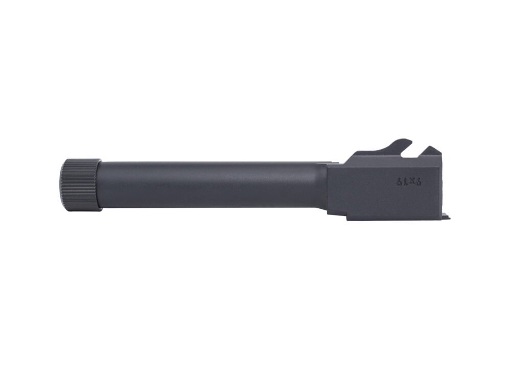 56006 ASG CZ P-10C GBB Threaded Metal Outer Barrel, 14mm CCW - Black