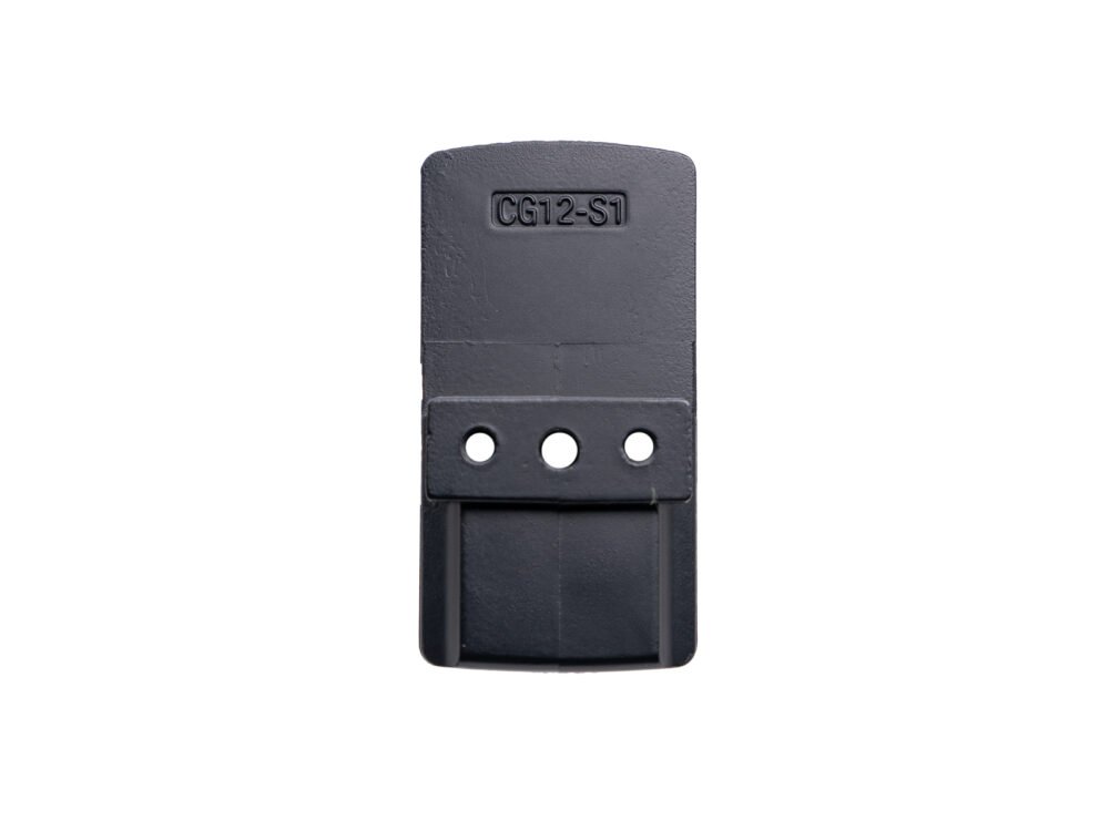 ASG P-10C Optic Ready Plate - Black