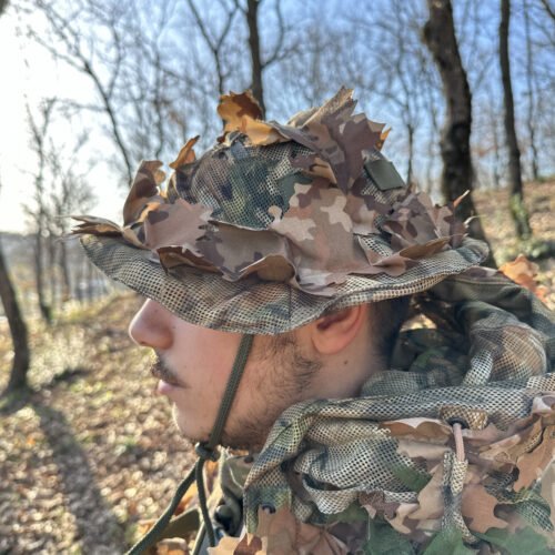 KMCS Boonie Hat with Next Gen 3D leafs - Woodland Floor