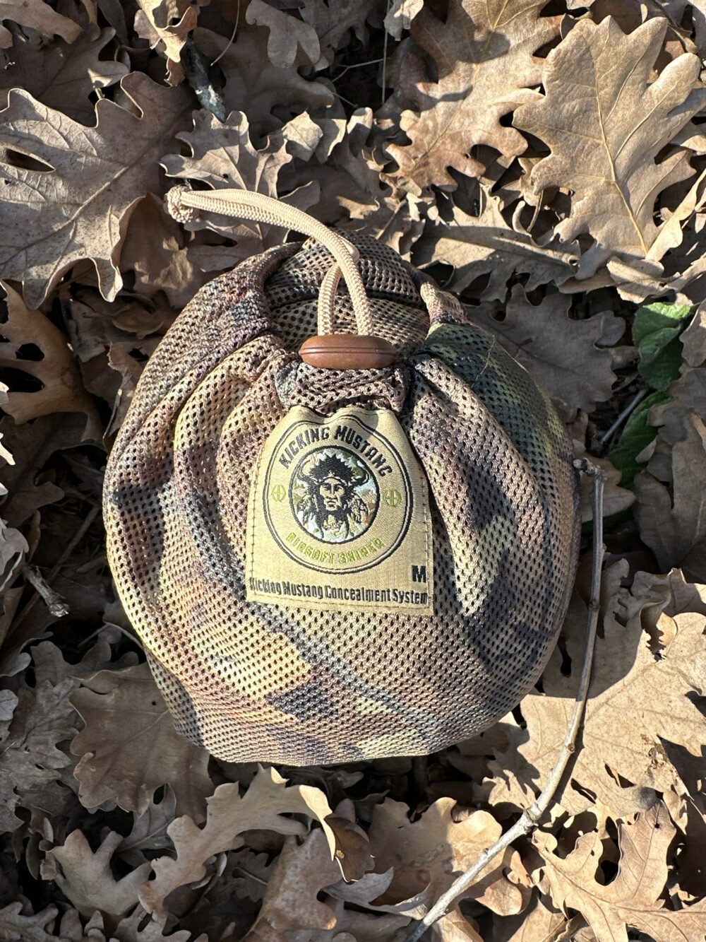 KMCS Pack cover (small) with 3D leafs - Dark Forest