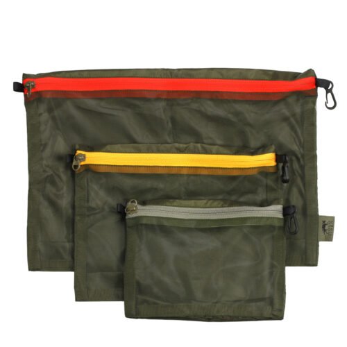 TT MESH POCKET Organiser Set - Green
