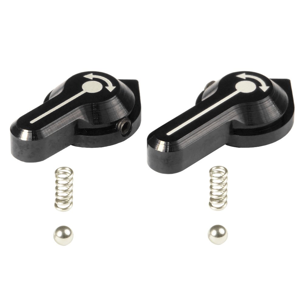 CNC Aluminum Fire Switch for VFC SCAR-L/H (Style A) - Black