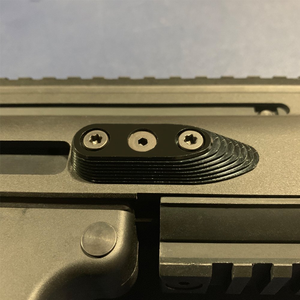 CNC Aluminum Barrel Screw Support for VFC SCAR-L/H (Style A) - Black