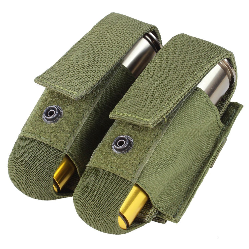 56654 Condor Double 40mm Grenades Molle Pouch - Green